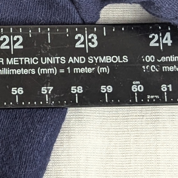 COWBOYS Her Style DALLAS Cowboys Blue Vneck Tee 2X - Picture 4 of 5